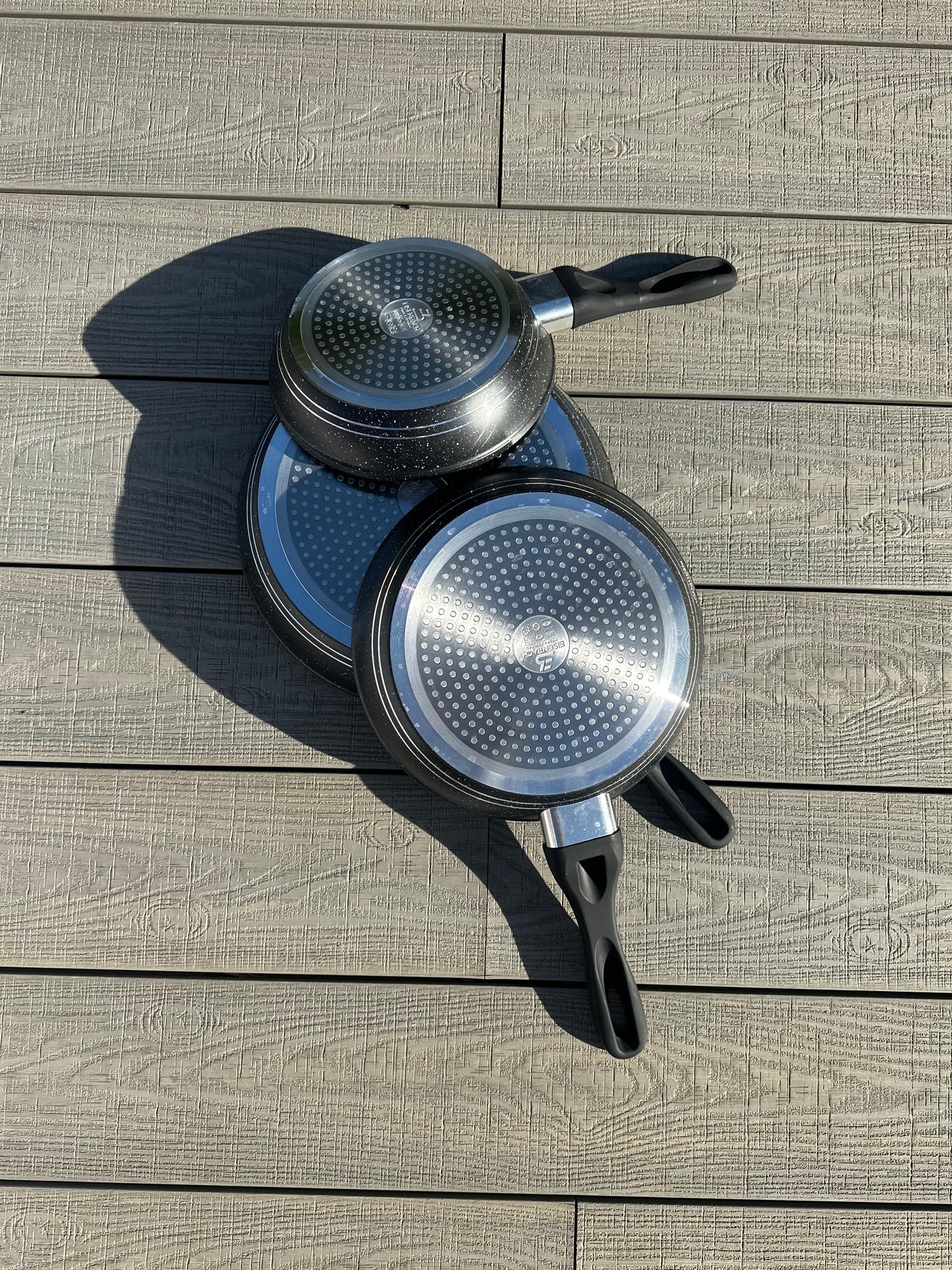 Juego de Sartenes de Aluminio Fundido