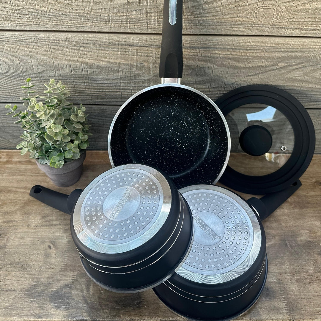 Set de 3 Cazos de Cocina